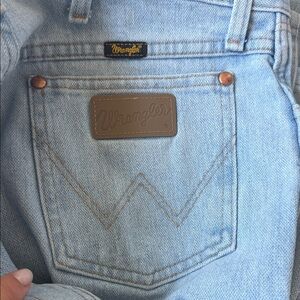 Wrangler Sky Blue Denim Pants
